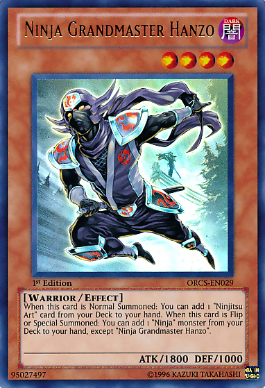 Ninja Grandmaster Hanzo [ORCS-EN029] Ultra Rare | L.A. Mood Comics and Games