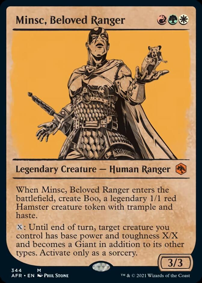 Minsc, Beloved Ranger (Showcase) [Dungeons & Dragons: Adventures in the Forgotten Realms] | L.A. Mood Comics and Games