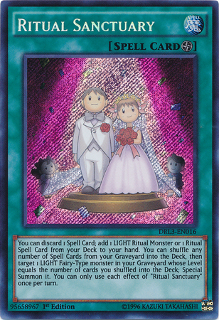 Ritual Sanctuary [DRL3-EN016] Secret Rare | L.A. Mood Comics and Games