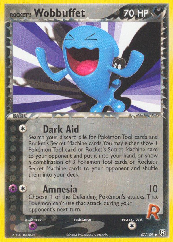 Rocket's Wobbuffet (47/109) [EX: Team Rocket Returns] | L.A. Mood Comics and Games