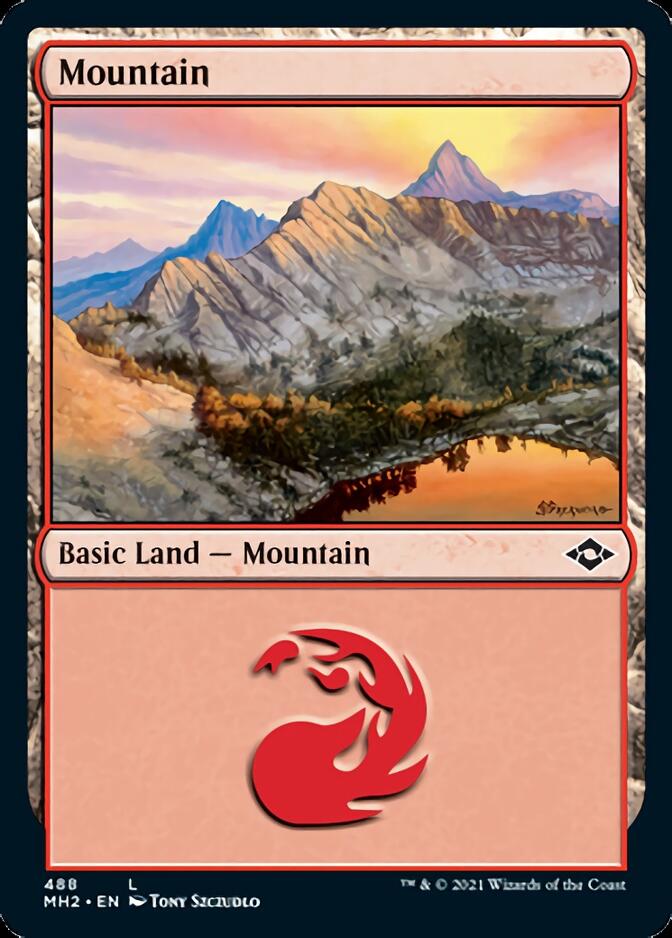 Mountain (488) (Foil Etched) [Modern Horizons 2] | L.A. Mood Comics and Games