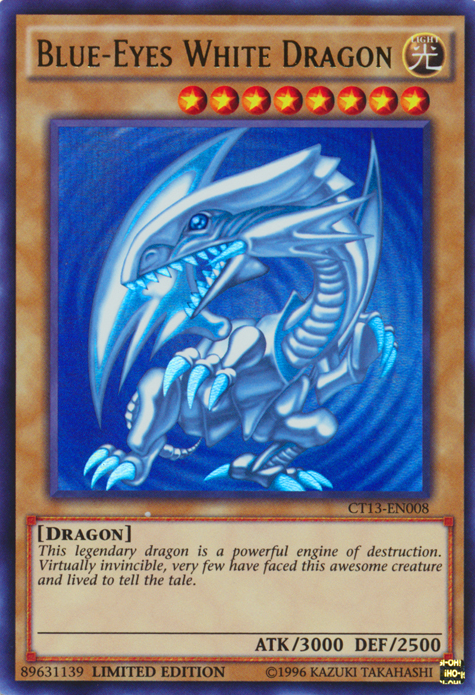 Blue-Eyes White Dragon [CT13-EN008] Ultra Rare | L.A. Mood Comics and Games