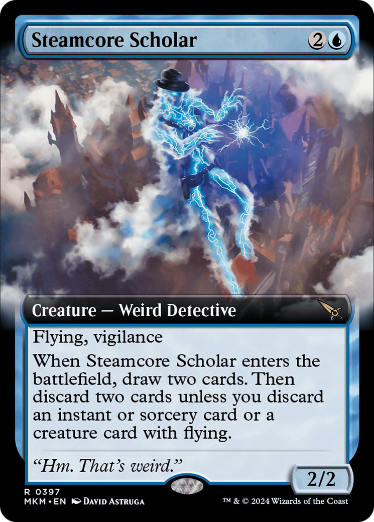 Steamcore Scholar (Extended Art) [Murders at Karlov Manor] | L.A. Mood Comics and Games
