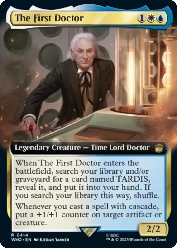 The First Doctor (Extended Art) [Doctor Who] | L.A. Mood Comics and Games