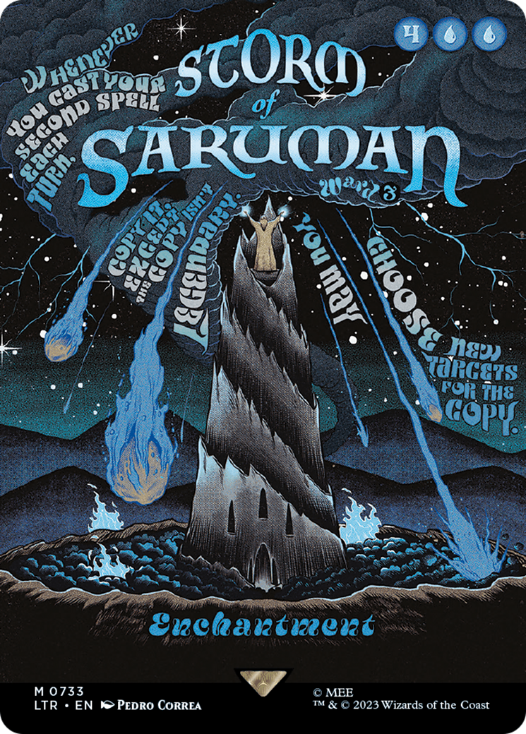 Storm of Saruman (Borderless Poster) [The Lord of the Rings: Tales of Middle-Earth] | L.A. Mood Comics and Games