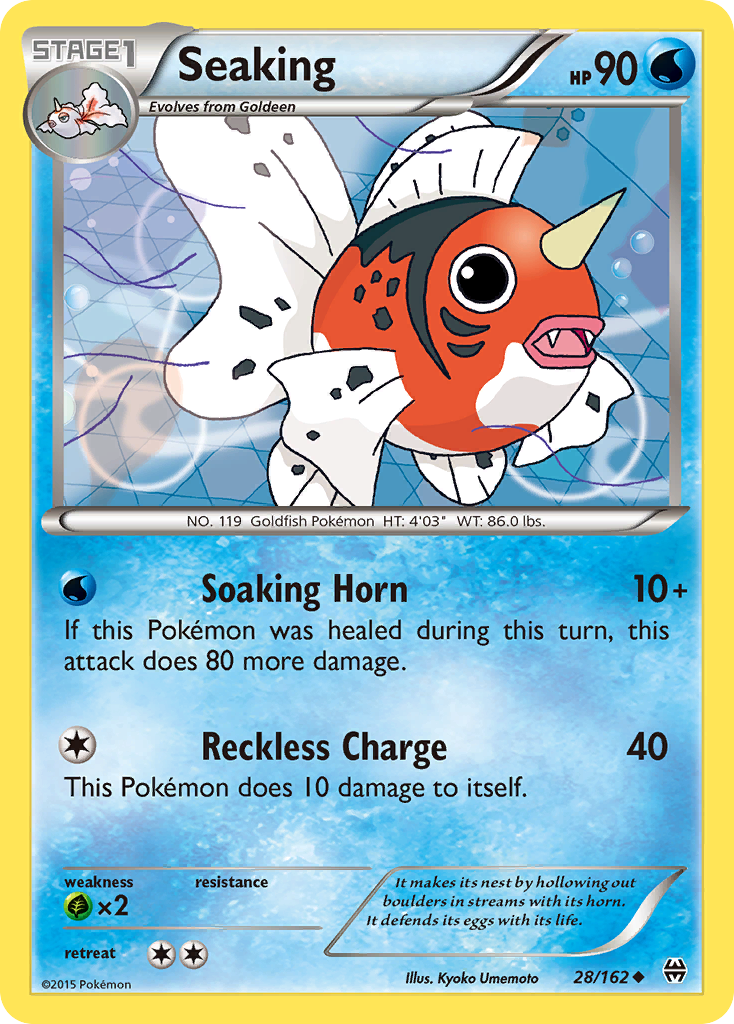 Seaking (28/162) [XY: BREAKthrough] | L.A. Mood Comics and Games