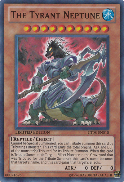 The Tyrant Neptune [CT08-EN018] Super Rare | L.A. Mood Comics and Games