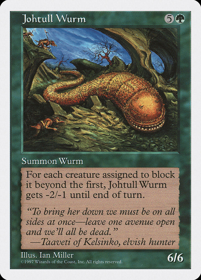 Johtull Wurm [Fifth Edition] | L.A. Mood Comics and Games