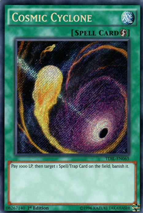 Cosmic Cyclone [TDIL-EN065] Secret Rare | L.A. Mood Comics and Games