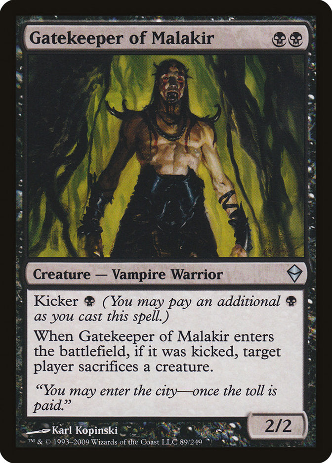 Gatekeeper of Malakir [Zendikar] | L.A. Mood Comics and Games