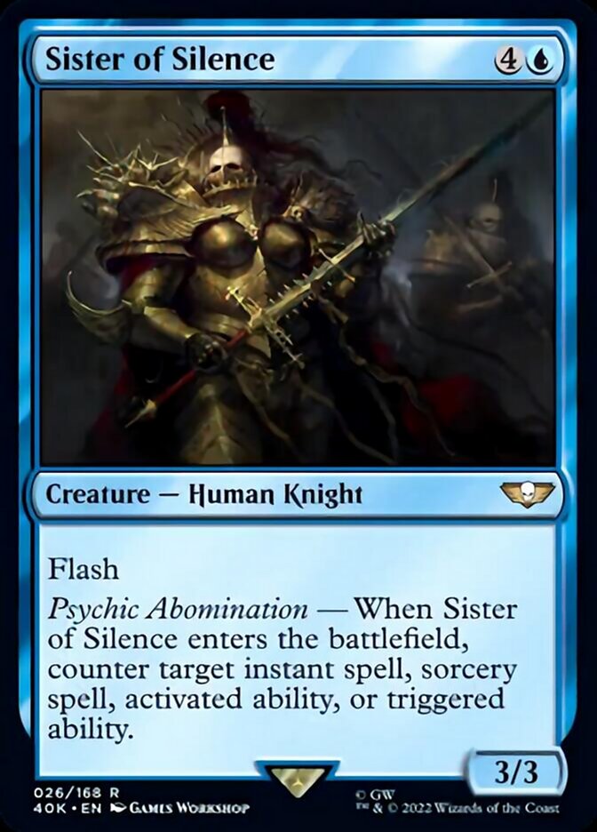 Sister of Silence (Surge Foil) [Warhammer 40,000] | L.A. Mood Comics and Games