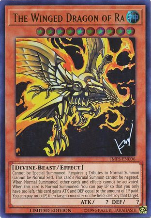 The Winged Dragon of Ra [JMPS-EN006] Ultra Rare | L.A. Mood Comics and Games