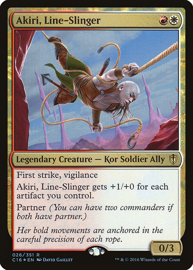 Akiri, Line-Slinger [Commander 2016] | L.A. Mood Comics and Games