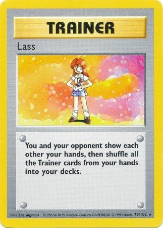 Lass (75/102) [Base Set Shadowless Unlimited] | L.A. Mood Comics and Games