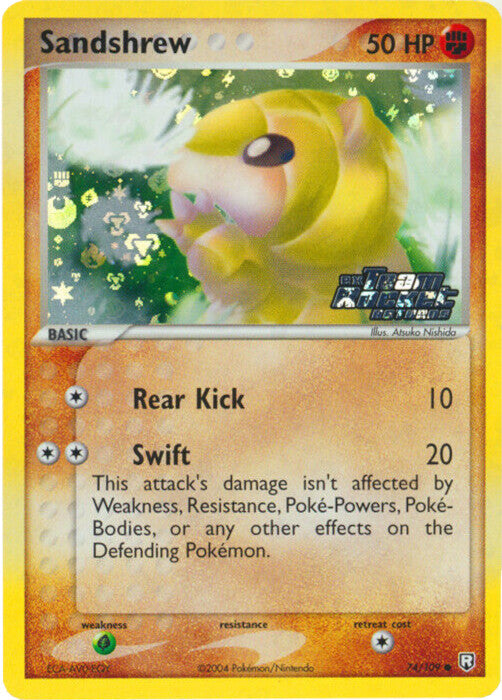 Sandshrew (74/109) (Stamped) [EX: Team Rocket Returns] | L.A. Mood Comics and Games