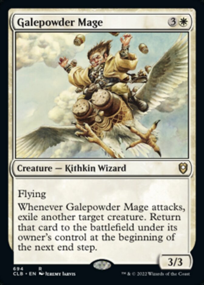 Galepowder Mage [Commander Legends: Battle for Baldur's Gate] | L.A. Mood Comics and Games