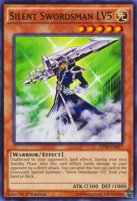Silent Swordsman LV5 [DPRP-EN017] Common | L.A. Mood Comics and Games