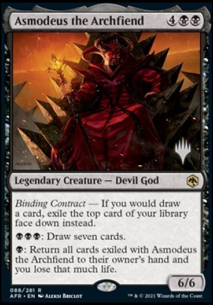 Asmodeus the Archfiend (Promo Pack) [Dungeons & Dragons: Adventures in the Forgotten Realms Promos] | L.A. Mood Comics and Games