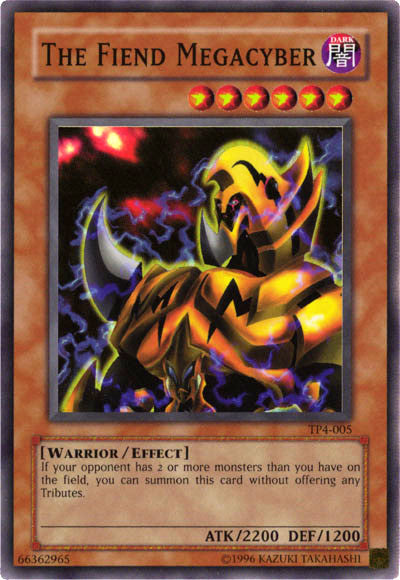 The Fiend Megacyber [TP4-005] Super Rare | L.A. Mood Comics and Games