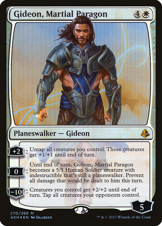 Gideon, Martial Paragon [Amonkhet] | L.A. Mood Comics and Games