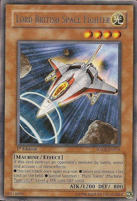 Lord British Space Fighter [SOVR-EN035] Rare | L.A. Mood Comics and Games