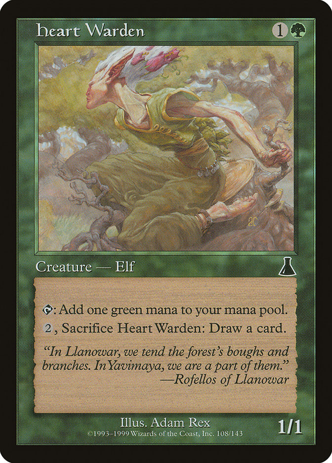 Heart Warden [Urza's Destiny] | L.A. Mood Comics and Games