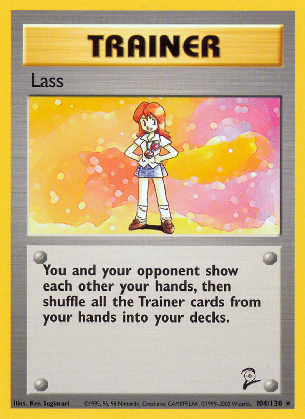Lass (104/130) [Base Set 2] | L.A. Mood Comics and Games