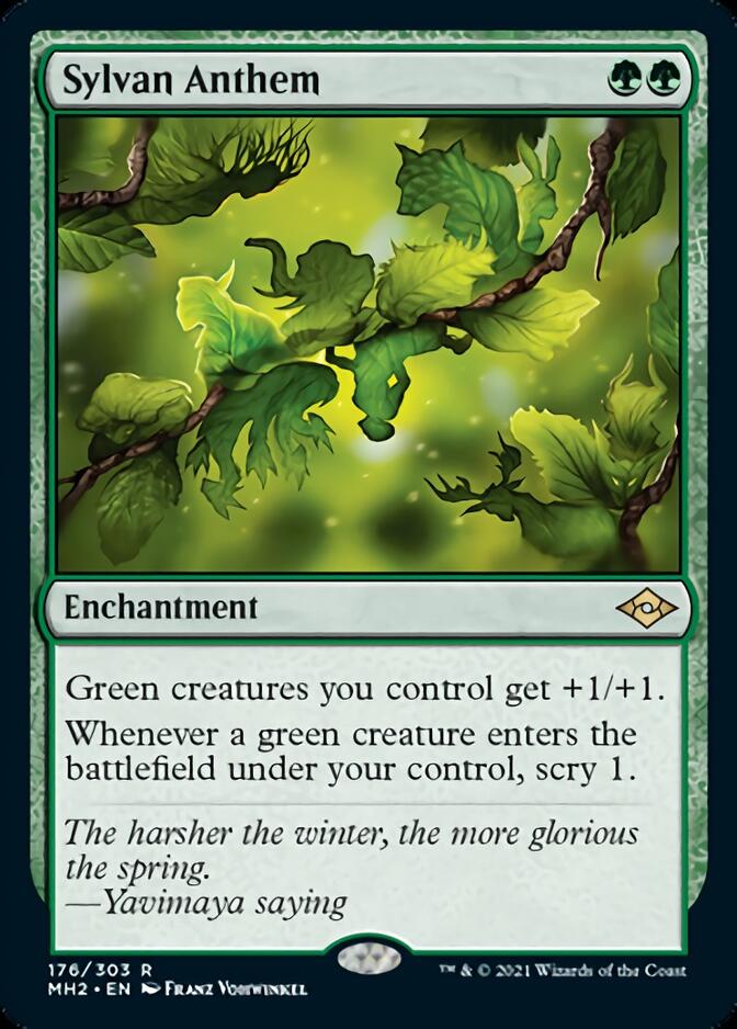 Sylvan Anthem [Modern Horizons 2] | L.A. Mood Comics and Games