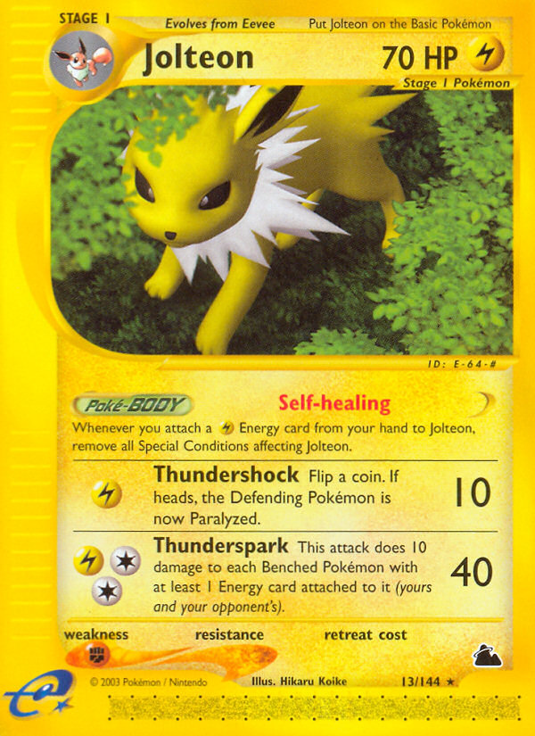 Jolteon (13/144) [Skyridge] | L.A. Mood Comics and Games
