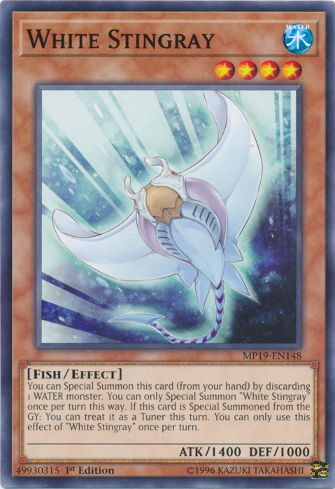 White Stingray [MP19-EN148] Common | L.A. Mood Comics and Games