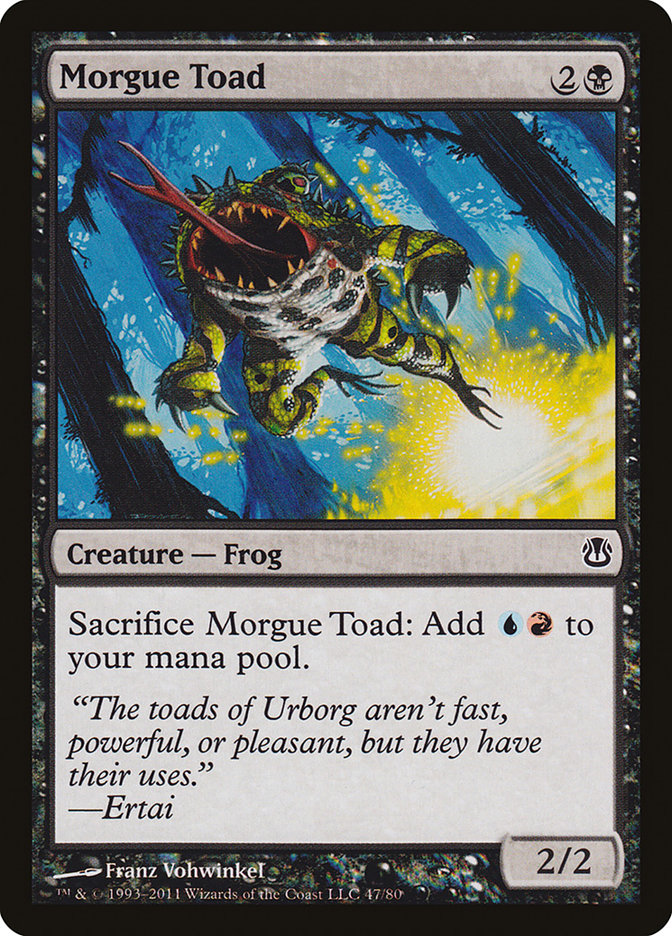 Morgue Toad [Duel Decks: Ajani vs. Nicol Bolas] | L.A. Mood Comics and Games