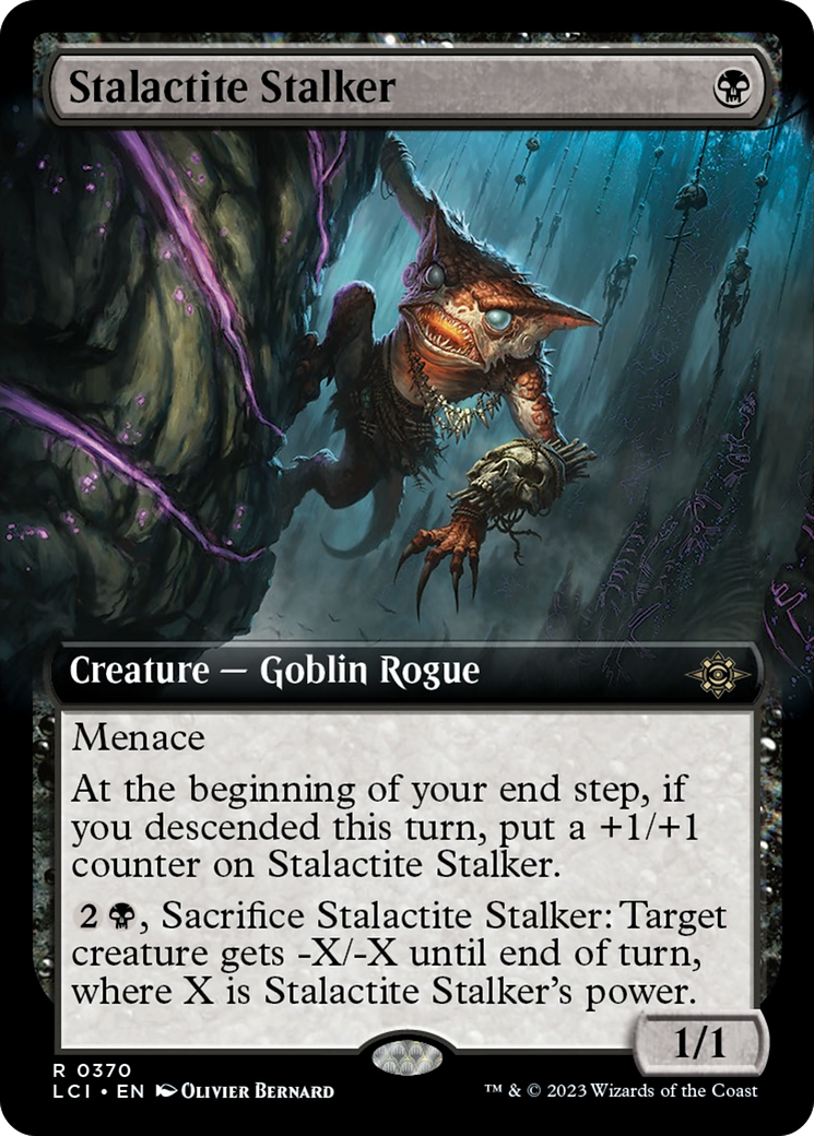 Stalactite Stalker (Extended Art) [The Lost Caverns of Ixalan] | L.A. Mood Comics and Games
