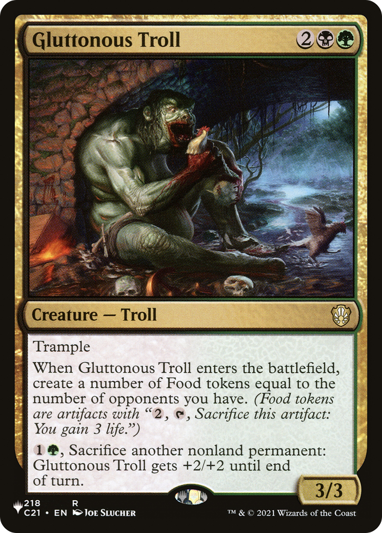 Gluttonous Troll [The List] | L.A. Mood Comics and Games
