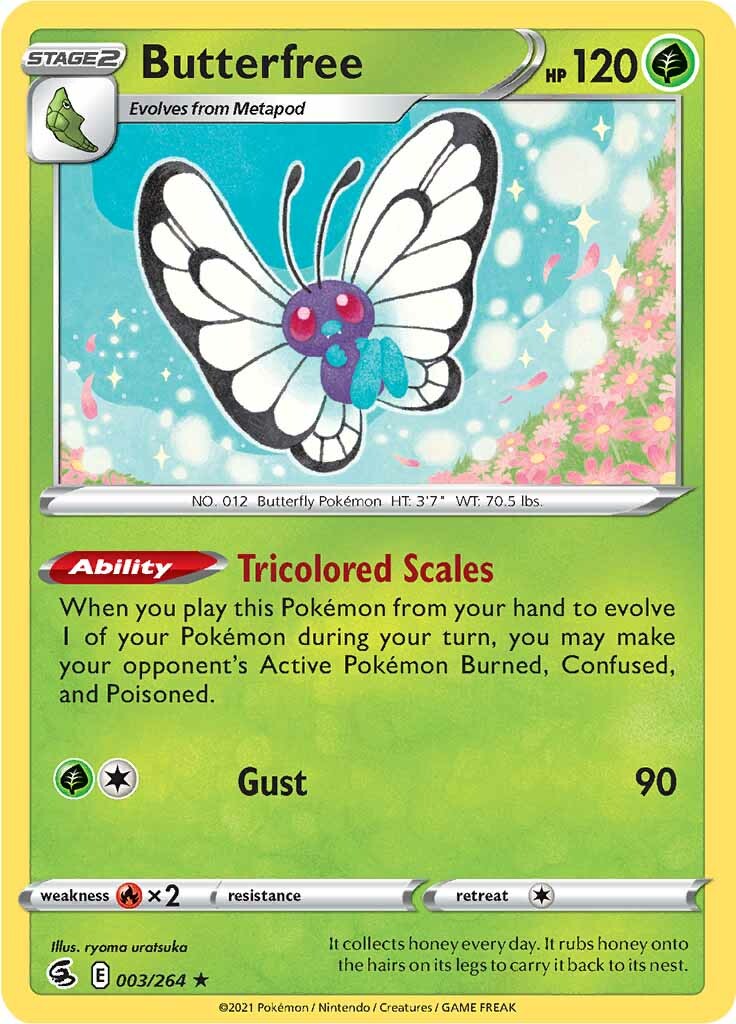 Butterfree (003/264) [Sword & Shield: Fusion Strike] | L.A. Mood Comics and Games