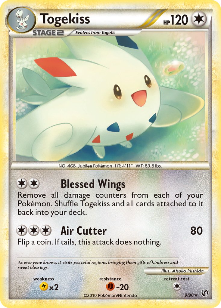 Togekiss (9/90) (Theme Deck Exclusive) [HeartGold & SoulSilver: Undaunted] | L.A. Mood Comics and Games