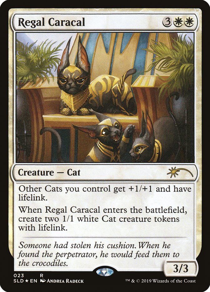 Regal Caracal [Secret Lair Drop Series] | L.A. Mood Comics and Games