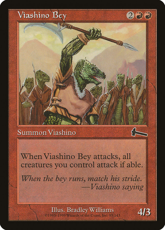 Viashino Bey [Urza's Legacy] | L.A. Mood Comics and Games