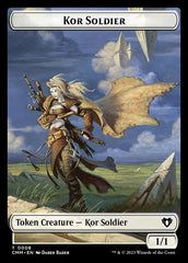 Servo // Kor Soldier Double-Sided Token [Commander Masters Tokens] | L.A. Mood Comics and Games