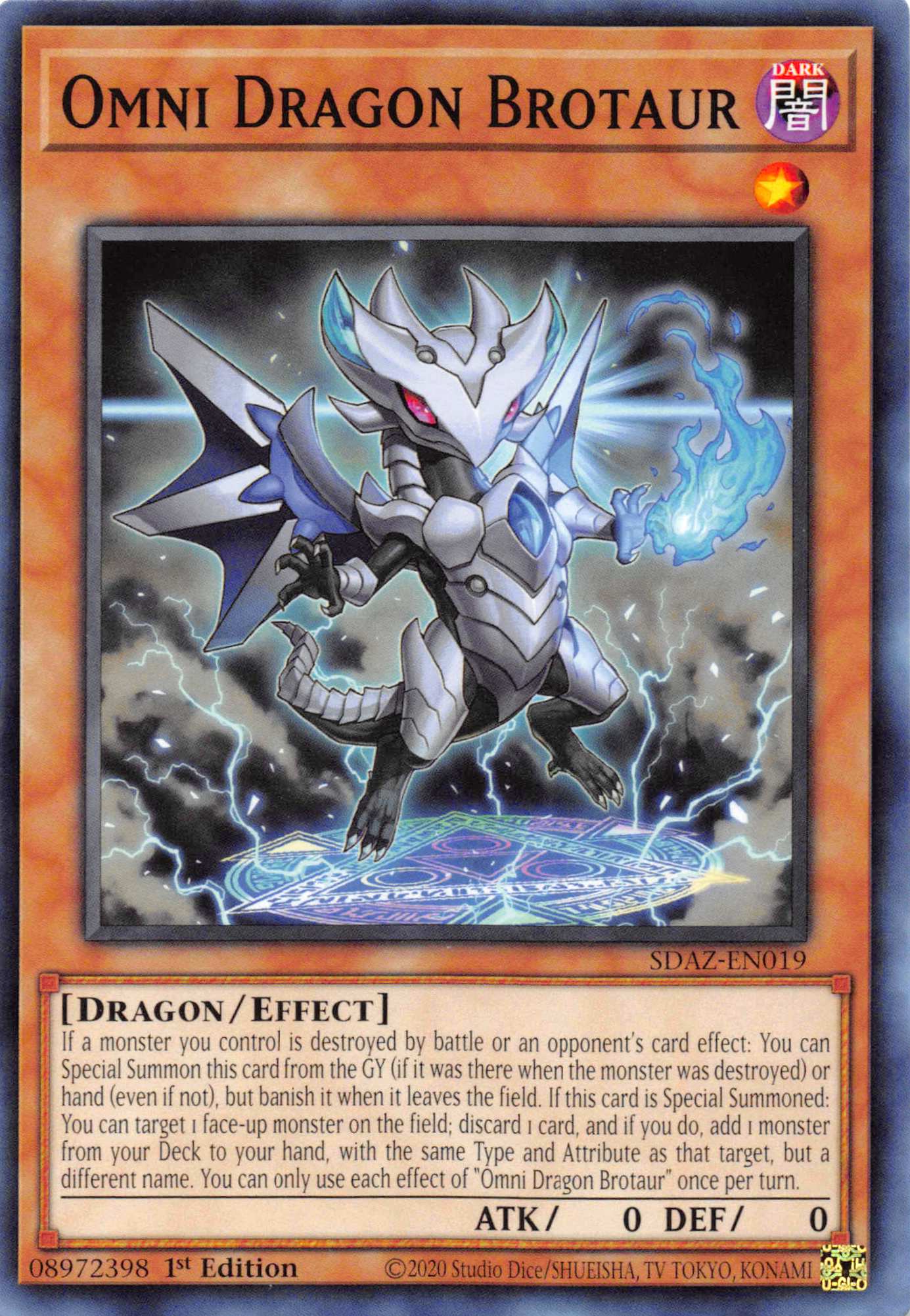 Omni Dragon Brotaur [SDAZ-EN019] Common | L.A. Mood Comics and Games