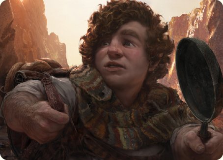 Sam, Loyal Attendant Art Card [The Lord of the Rings: Tales of Middle-earth Art Series] | L.A. Mood Comics and Games