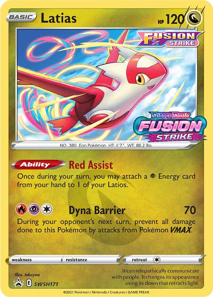 Latias (SWSH171) (Prerelease Promo) [Sword & Shield: Black Star Promos] | L.A. Mood Comics and Games