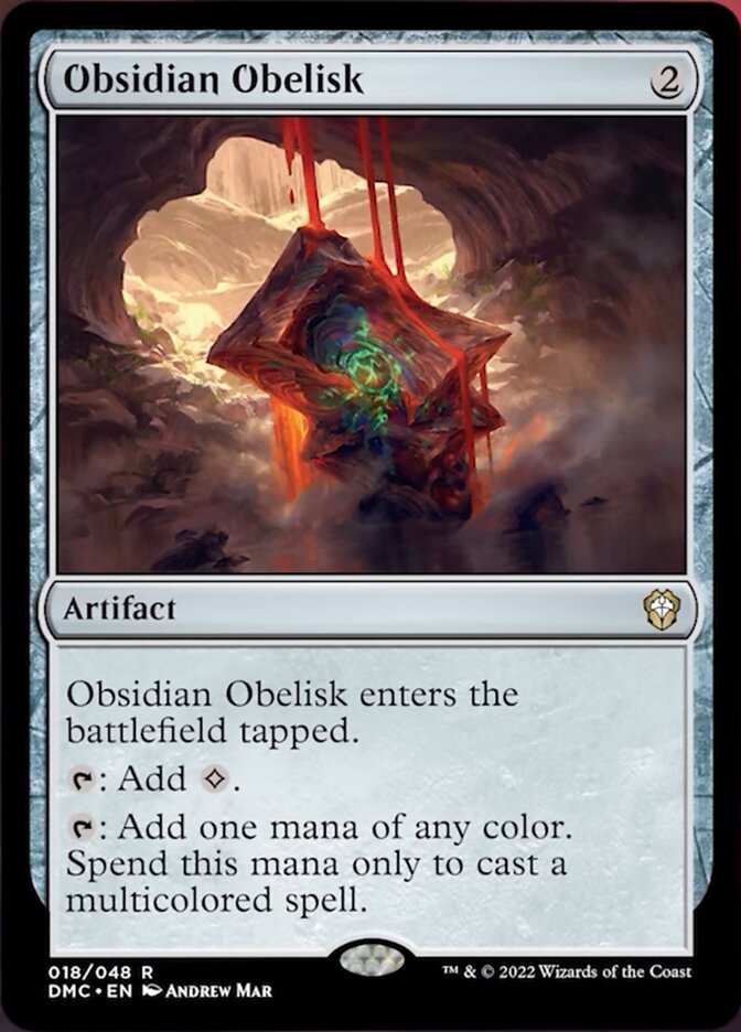 Obsidian Obelisk [Dominaria United Commander] | L.A. Mood Comics and Games
