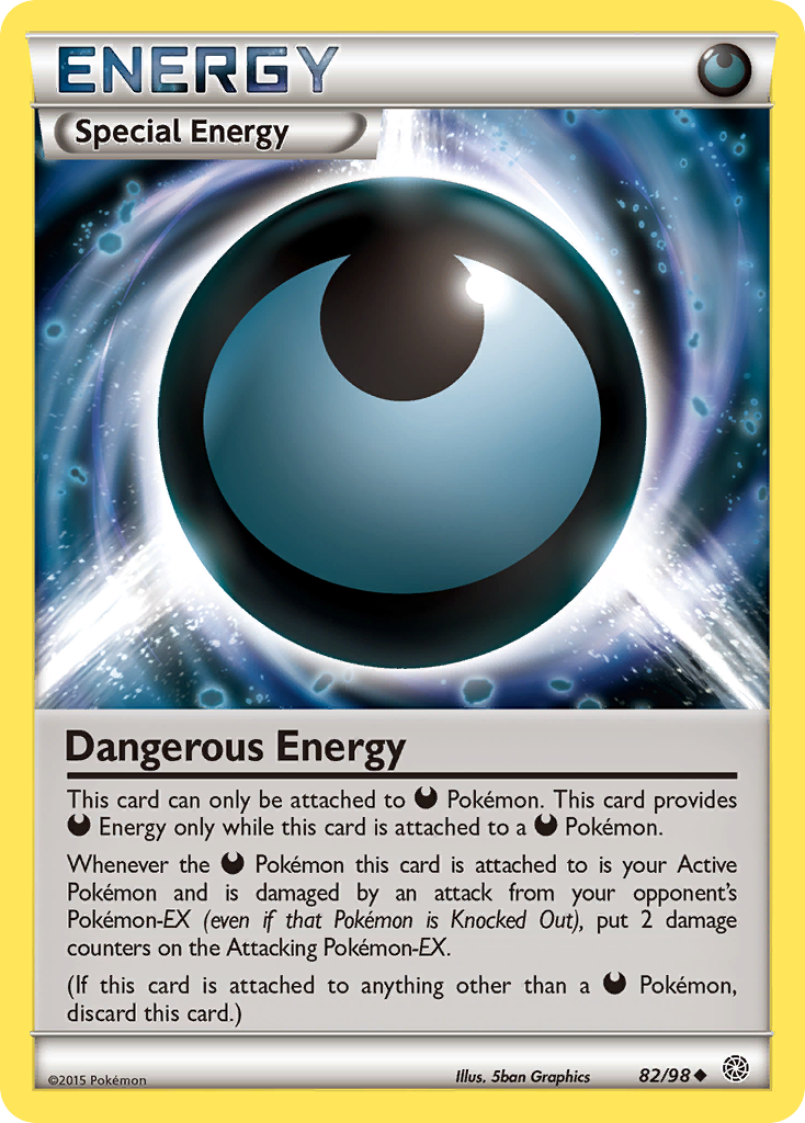 Dangerous Energy (82/98) [XY: Ancient Origins] | L.A. Mood Comics and Games