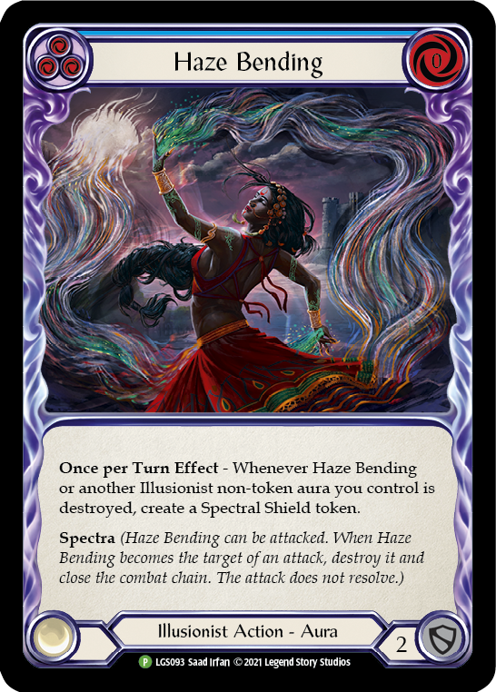 Haze Bending [LGS093] (Promo)  Cold Foil | L.A. Mood Comics and Games