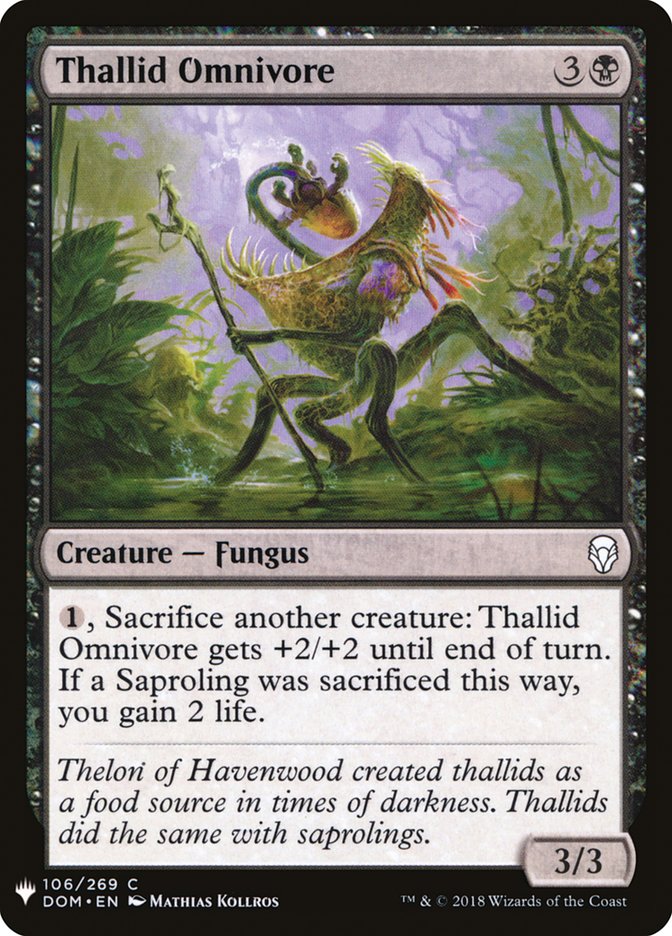 Thallid Omnivore [Mystery Booster] | L.A. Mood Comics and Games