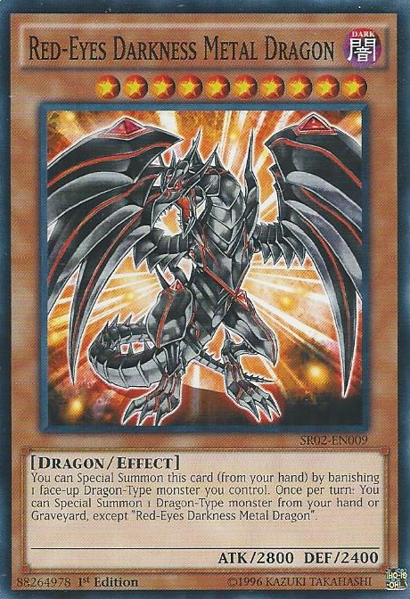 Red-Eyes Darkness Metal Dragon [SR02-EN009] Common | L.A. Mood Comics and Games