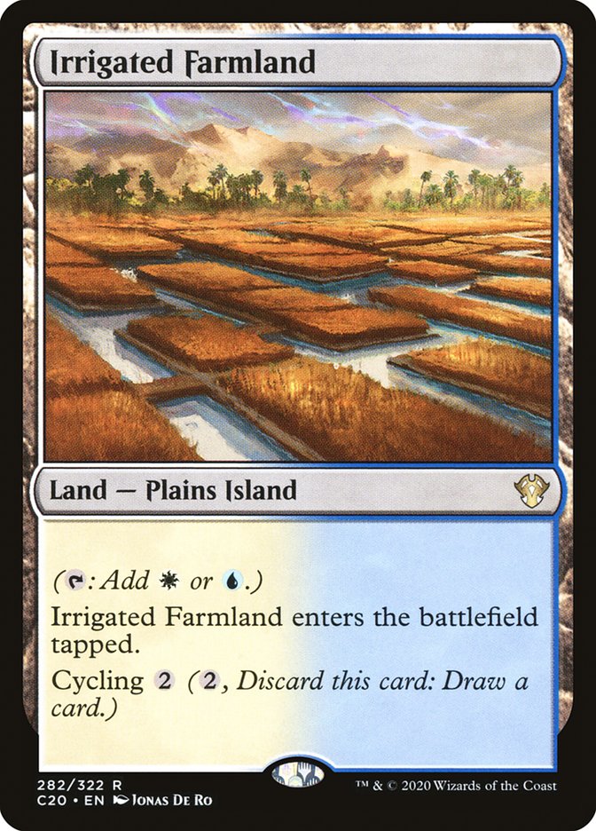 Irrigated Farmland [Commander 2020] | L.A. Mood Comics and Games