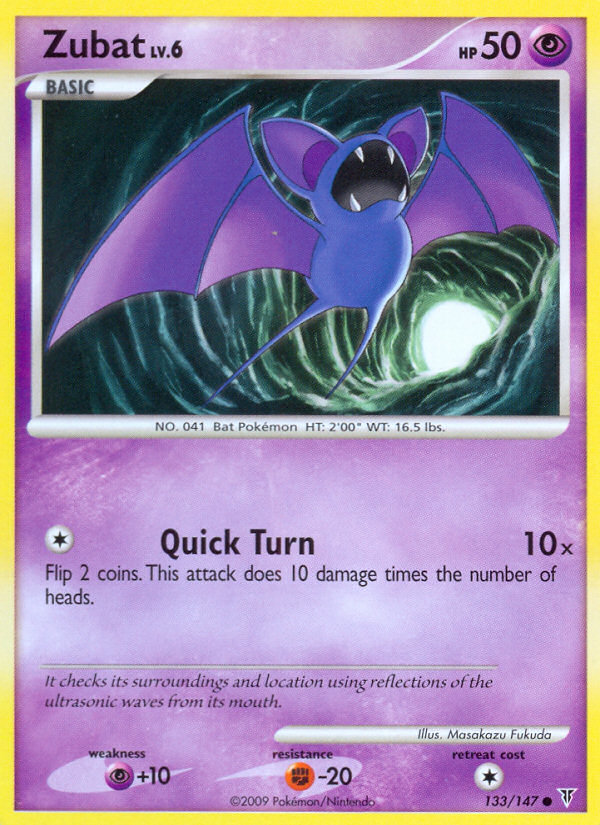 Zubat (133/147) [Platinum: Supreme Victors] | L.A. Mood Comics and Games