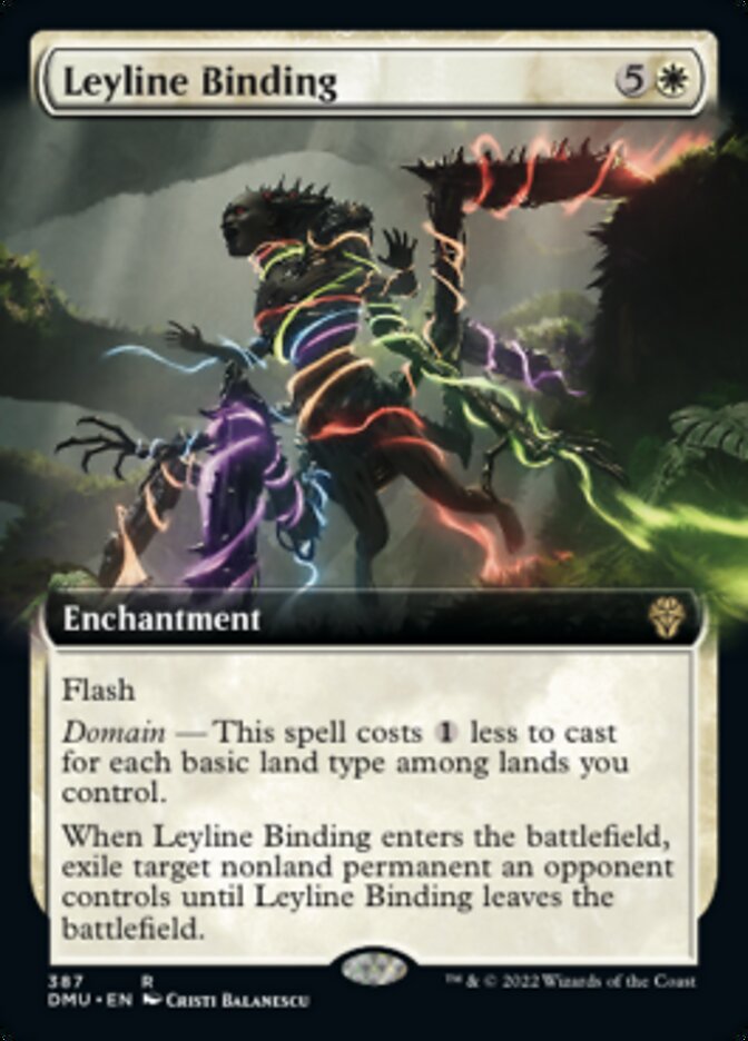 Leyline Binding (Extended Art) [Dominaria United] | L.A. Mood Comics and Games