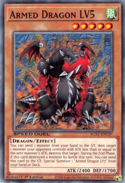 Armed Dragon LV5 [SGX1-ENC07] Common | L.A. Mood Comics and Games